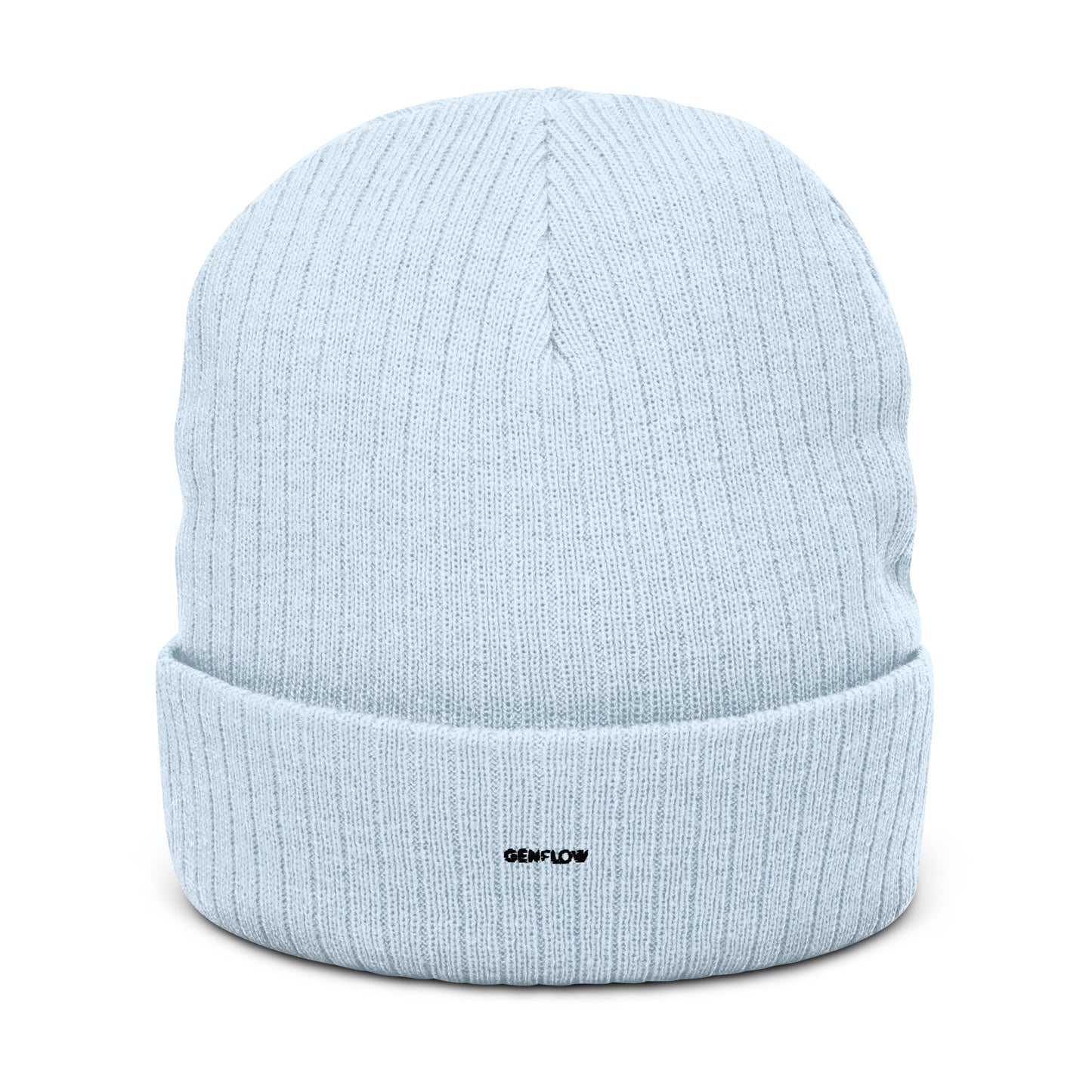 RIBBED KNITTED BEANIE