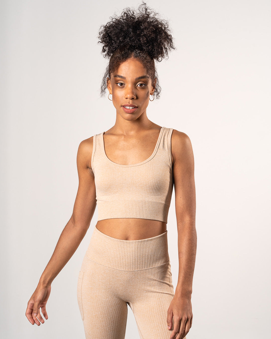 WOMENS RIBBED SEAMLESS BRA