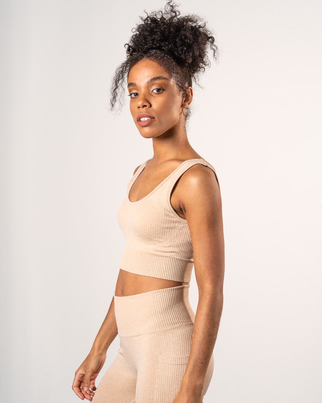 WOMENS RIBBED SEAMLESS BRA