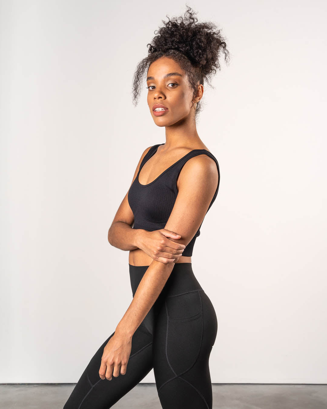 WOMENS RIBBED SEAMLESS BRA