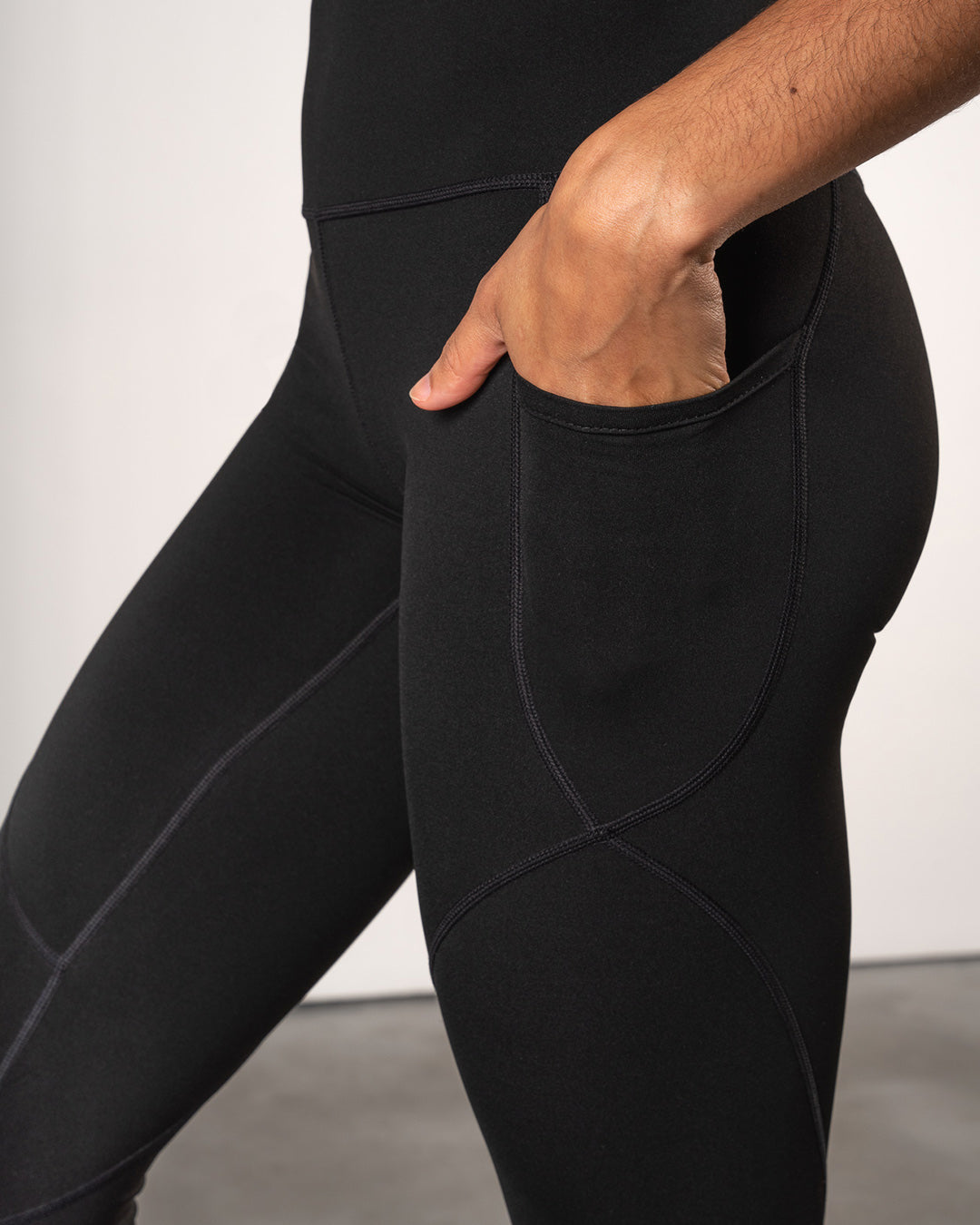 WOMENS RIBBED SEAMLESS LEGGINGS