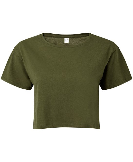 WOMENS CROPPED TEE
