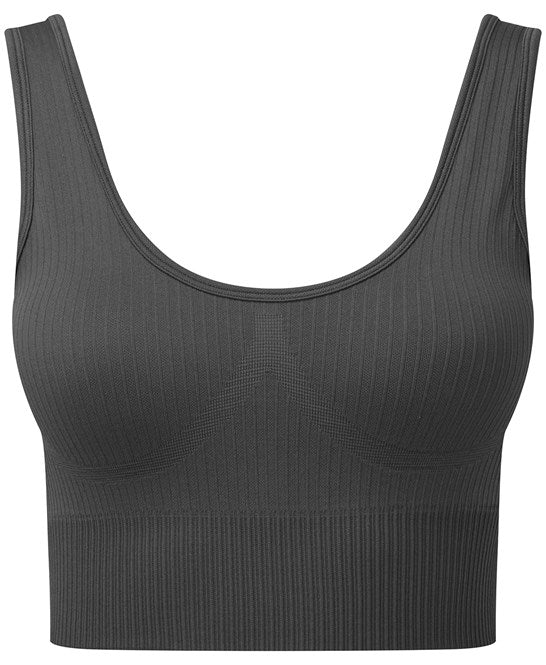 WOMENS RIBBED SEAMLESS BRA
