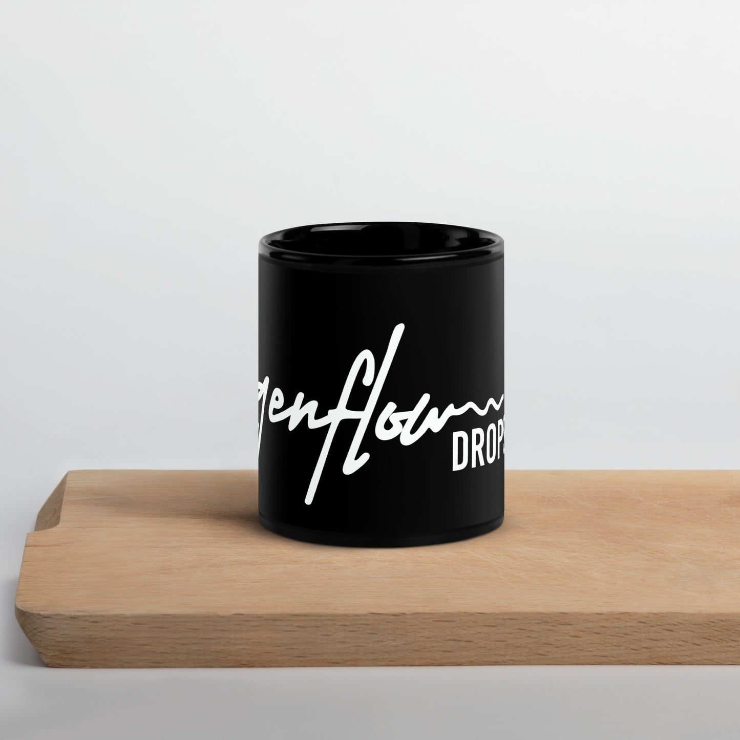 Black Glossy Mug