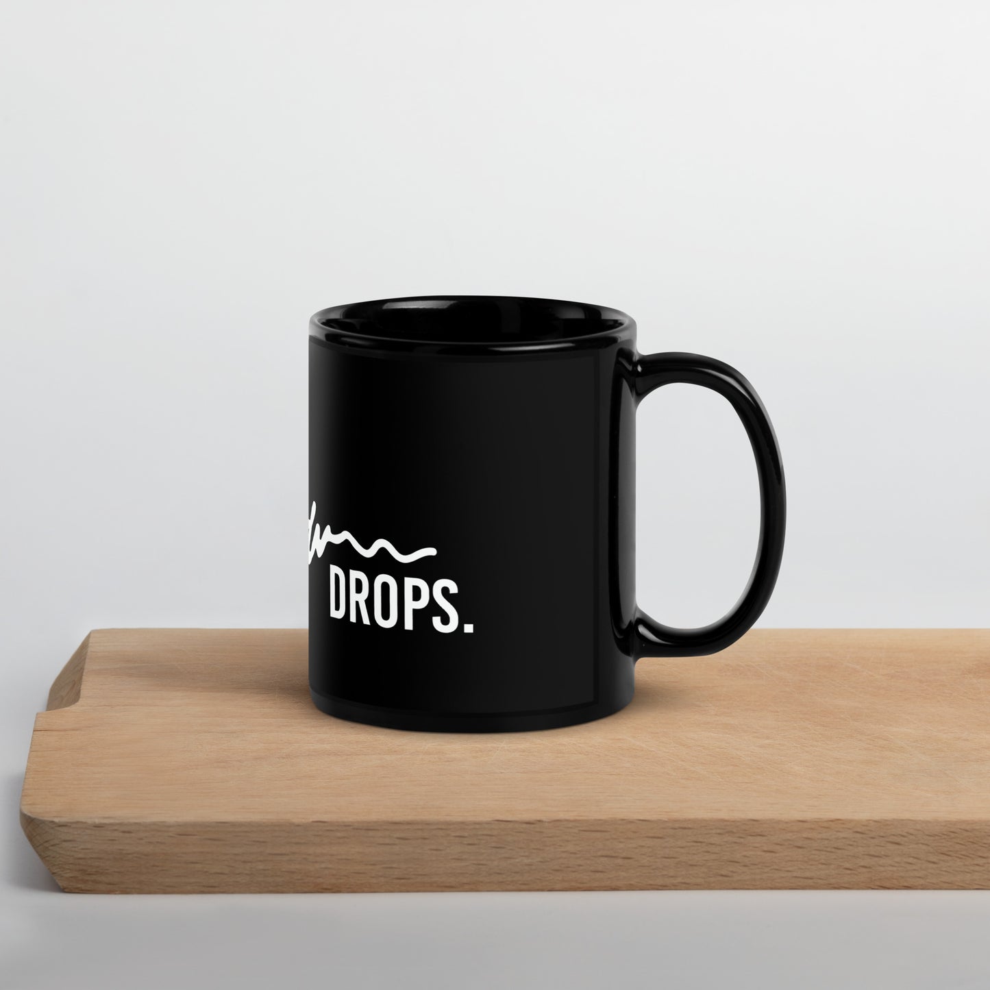 Black Glossy Mug