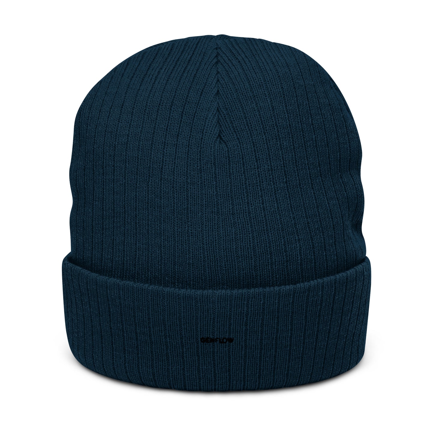 RIBBED KNITTED BEANIE